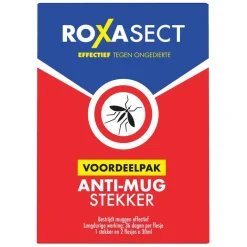 New Roxasect Muggenstekker Actieverpakking Incl. 2 navullingen