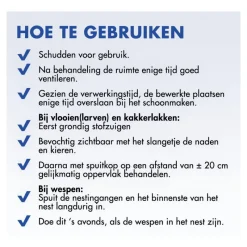 Best Roxasect Spuitbus Kruipende Insecten en Wespen 400 ML