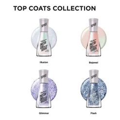 Best Sally Hansen Insta-Dri Top Coat - Multicolor - 129 Illusion