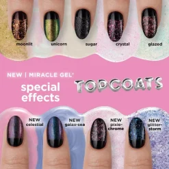 Online Sally Hansen Miracle Gel Top Coat - Blauw - 113 Galax-Sea