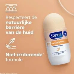Best Sanex Dermo Sensitive Deodorant Roller 50 ML