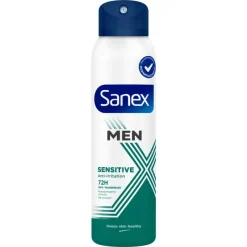 New Sanex Men Dermo Sensitive Deodorant Spray 150 ML
