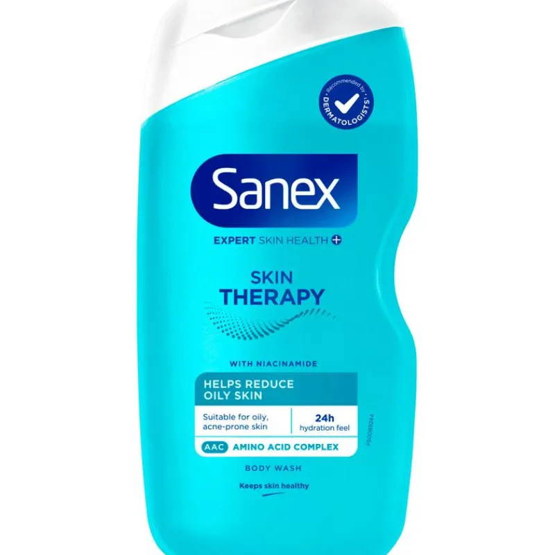 New Sanex Skin Therapy Douchegel Reduce Imperfections 450 ML