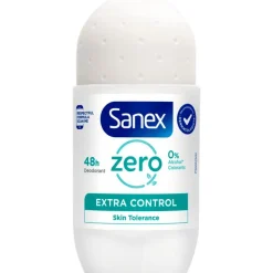 Clearance Sanex Zero% Extra Control Deodorant Roller 50 ML