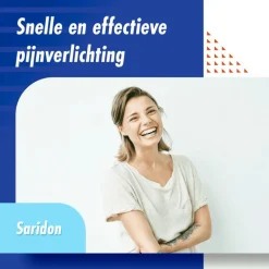 Online Saridon snel bij stevige hoofdpijn 20 tabletten