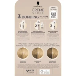 Hot Schwarzkopf Creme Supreme Haarkleuring 9-0 Natuurlijk Lichtblond