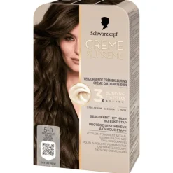 Schwarzkopf Creme Supreme Haarkleuring 5-0 Natuurlijk Bruin