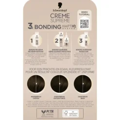 Sale Schwarzkopf Creme Supreme Haarkleuring 4-0 Natuurlijk Donkerbruin