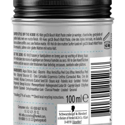Clearance Schwarzkopf Got2b Beach Matt Paste 100 ML