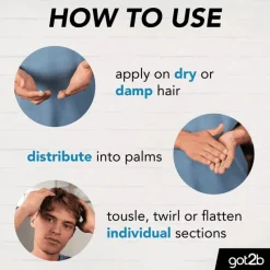 Clearance Schwarzkopf Got2b Beach Matt Paste 100 ML