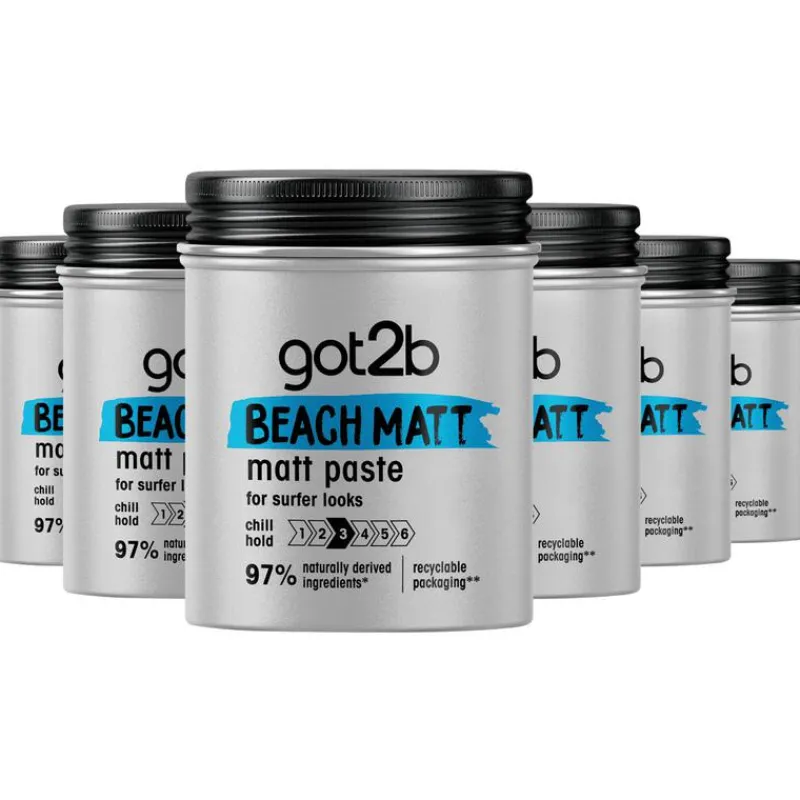 Clearance Schwarzkopf Got2b Beach Matt Paste 100 ML