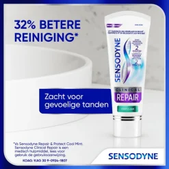 New Sensodyne Clinical Repair Deep Clean Tandpasta - 75ML