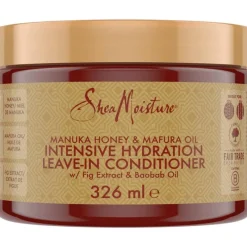 New Shea Moisture Manuka Honey & Mafura Oil Leave-in Conditioner 326 ML