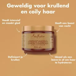 New Shea Moisture Manuka Honey & Mafura Oil Leave-in Conditioner 326 ML