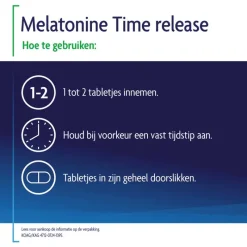 Clearance SleepzZ Shiepz Melatonine Time Release 0,1 mg 500 tabletten