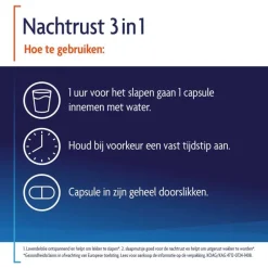 New SleepzZ Shiepz Nachtrust 3in1 30 liquid capsules