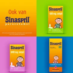 New Sinaspril Paracetamol 120 mg 16 kauwtabletten