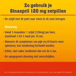 Clearance Sinaspril Zetpillen 120 mg