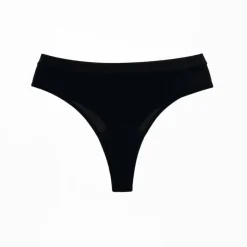 Outlet Snuggs period underwear Active highrise light black M