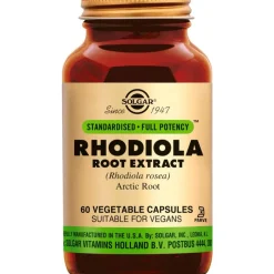 Clearance Solgar Rhodiola Root Extract 60 capsules