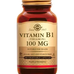 Online Solgar Vitamin B-1 100 mg 100 capsules
