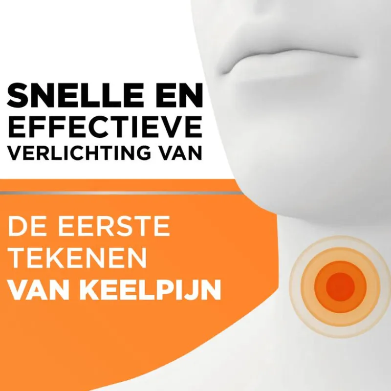 New Strepsils Sinaasappel & Vitamine C Zuigtabletten 36 Stuks