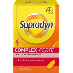 Outlet Supradyn Complex Forte Multivitamine Voor Extra Energie 35 Tabletten