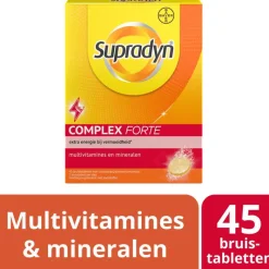 New Supradyn Complex Forte Multivitamine Voor Extra Energie 45 Bruistabletten