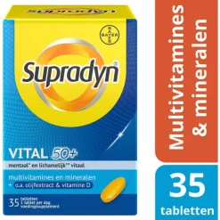 Discount Supradyn Vital 50+ multivitamines voor vijftigplussers 35 tabletten