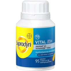 Sale Supradyn Vital 50+ multivitamines voor vijftigplussers 95 tabletten
