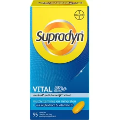 Sale Supradyn Vital 50+ multivitamines voor vijftigplussers 95 tabletten