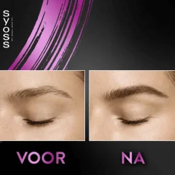 Clearance Syoss Browtint Wenkbrauw-wimper verf Donkerbruin