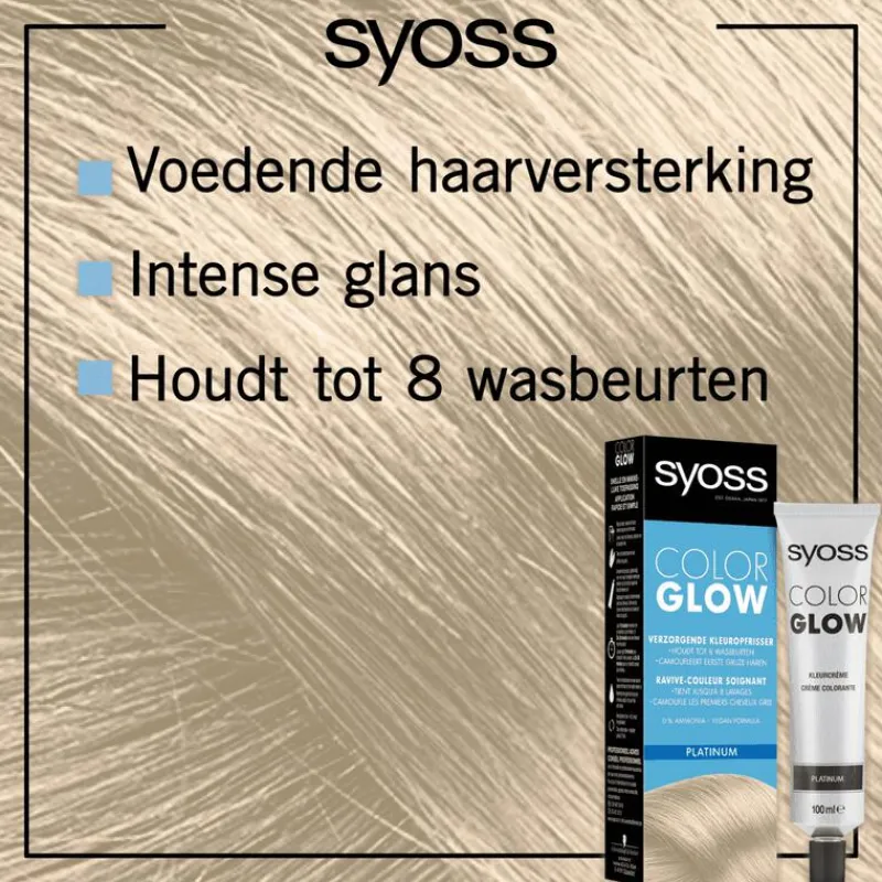 Hot Syoss Color Glow Platinum