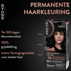 Hot Syoss Haarverf 2-1 Zwartbruin