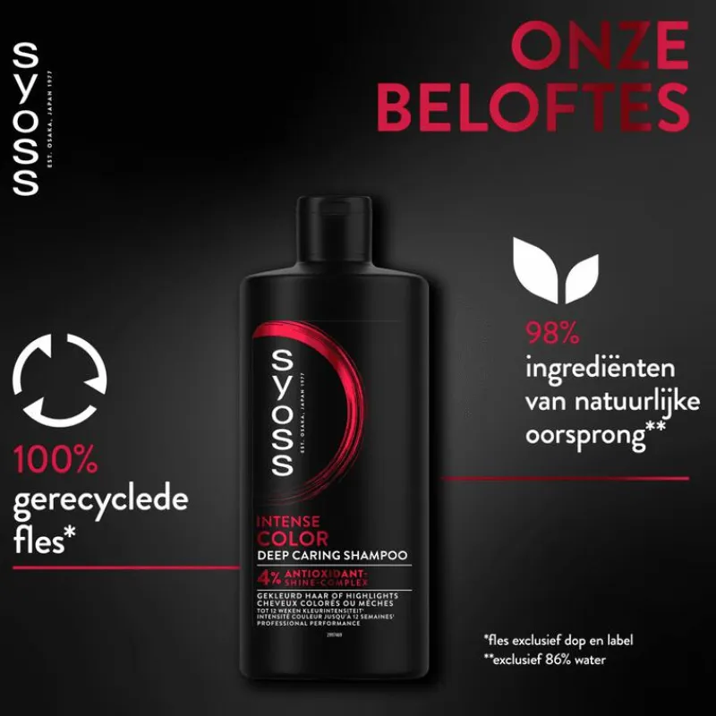 New Syoss Intense Color Shampoo 440 ML