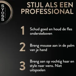 Outlet Syoss Keratin Haarmousse 250 ML