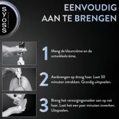 Hot Syoss Metallic Collection Haarkleuring 3-89 Bronze Coffee