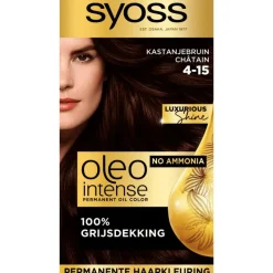 Clearance Syoss Oleo Intense 4-15 Chestnut Brown