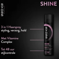 Clearance Syoss Shine Hold Haarspray 300 ML