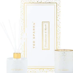 Sale Ted Sparks Candle & diffuser giftset frankincense & myrrh