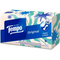 Discount Tempo Original Box 4 Laags Zakdoekjes 100 stuks