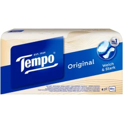 Discount Tempo Original Box 4 Laags Zakdoekjes 100 stuks