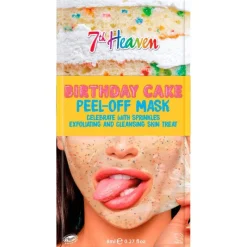 Clearance 7th Heaven Birthday Cake Peel Off Masker