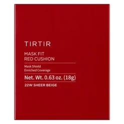 New TirTir Mask Fit Red Cushion Foundation 22W Sheer Beige 22W Sheer Beige&nbsp;