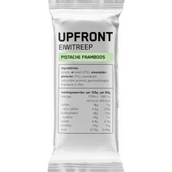 Clearance Upfront eiwitreep pistache/framboos 60g