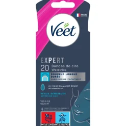Outlet Veet Expert Ontharingsstrips Gezicht Gevoelige Huid 20 stuks