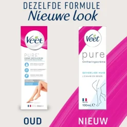 Veet Ontharingscreme Gevoelige Huid Minima 100 ML