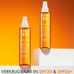 Sale Vichy Capital Soleil Cell Protect Onzichtbare Zonnebrand Olie SPF30 200 ML