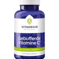 Online Vitakruid Gebufferde Vitamine C® - 90 vegan capsules