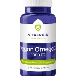 Hot Vitakruid Vegan Omega-3 1000 TG capsules - 60 softgel capsules